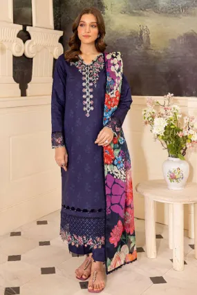 02-INDIGO Seraya Embroidered Lawn Collection