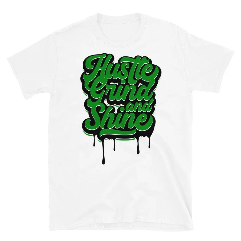 1 Low Lucky Green Shirt Hustle Grind & Shine