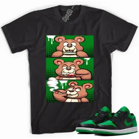 1 Low Lucky Green Shirt Roll It Lick It Smoke It Bear