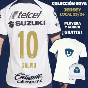 10 Eduardo Salvio - Colección Goya Hombre - Jersey Local   Playera y Gorra de Regalo