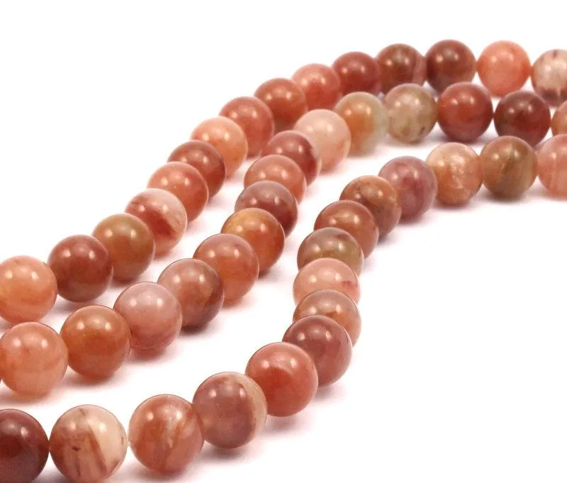 12mmRound Gemstone Quartz Beads Full Strand G366