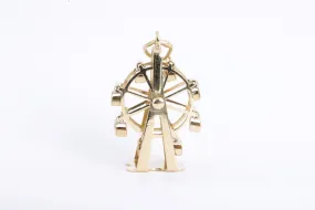 14k Yellow Gold Ferris Wheel Pendant (2.84g.)