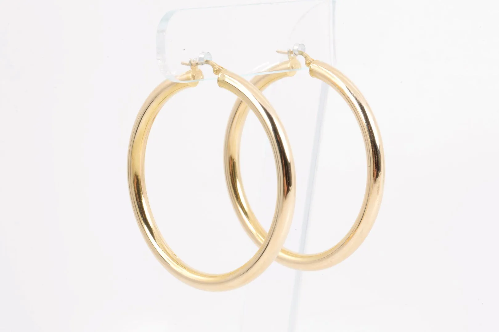 14k Yellow Gold Hoop Earrings (6.12g.)