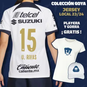 15 Ulises Rivas - Colección Goya Mujer - Jersey Local   Playera y Gorra de Regalo