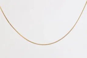 18" 14k Yellow Gold Foxtail Chain Necklace (4.61g.)