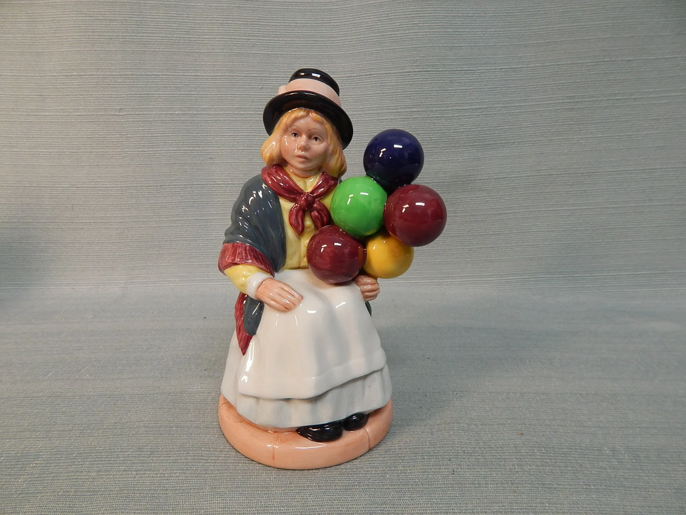 1980s Royal Doulton Balloon Sellers - Lady and Girl, Lot of 2