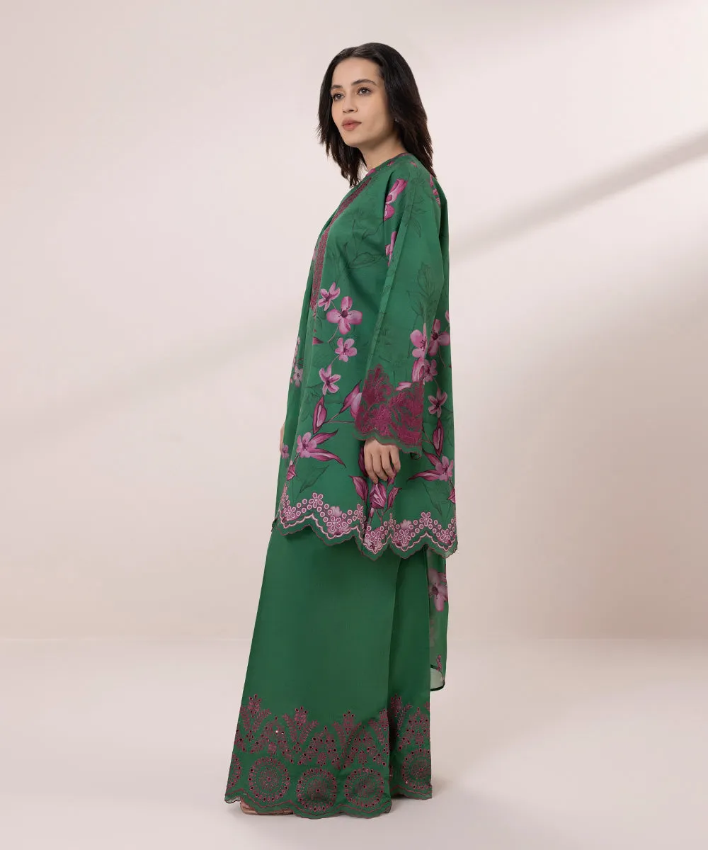 3 Piece - Embroidered Lawn Suit