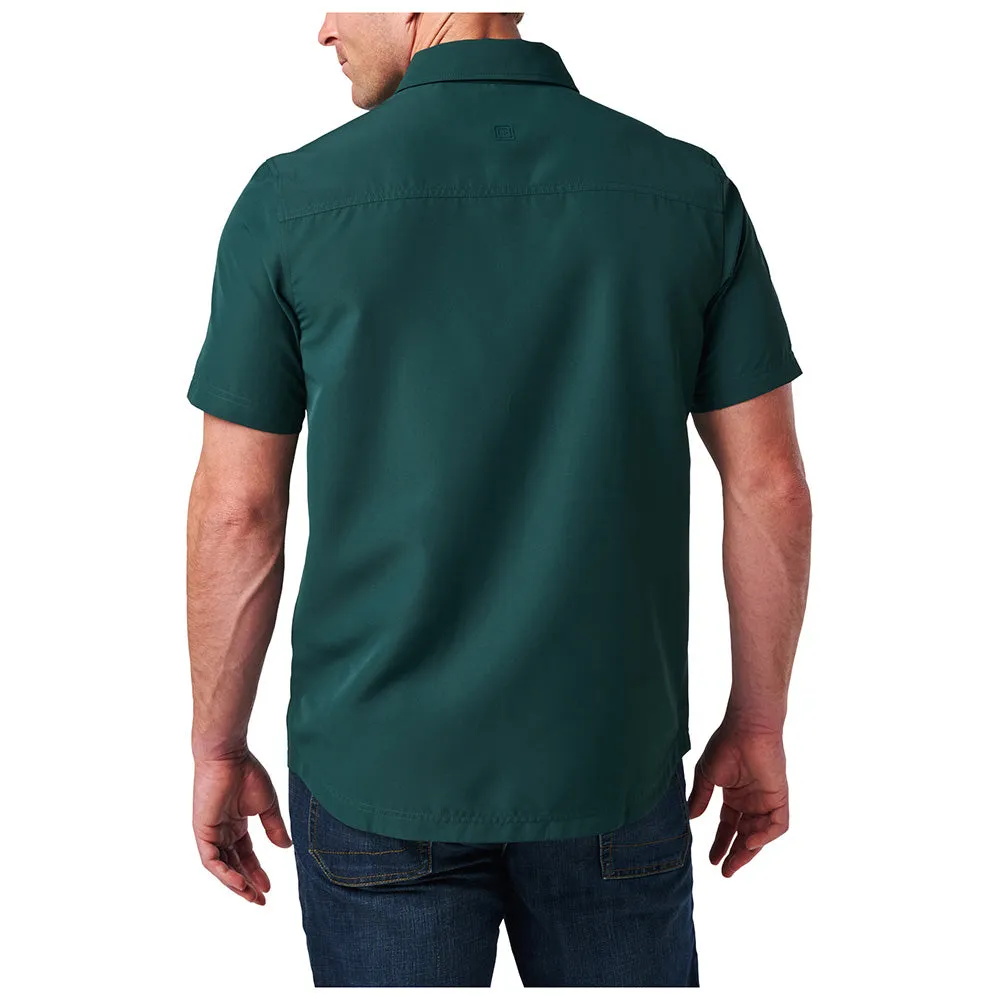 71208-1073 CAMISA MARKSMAN MANGA CORTA DEEP SEA MARCA 5.11 TACTICAL