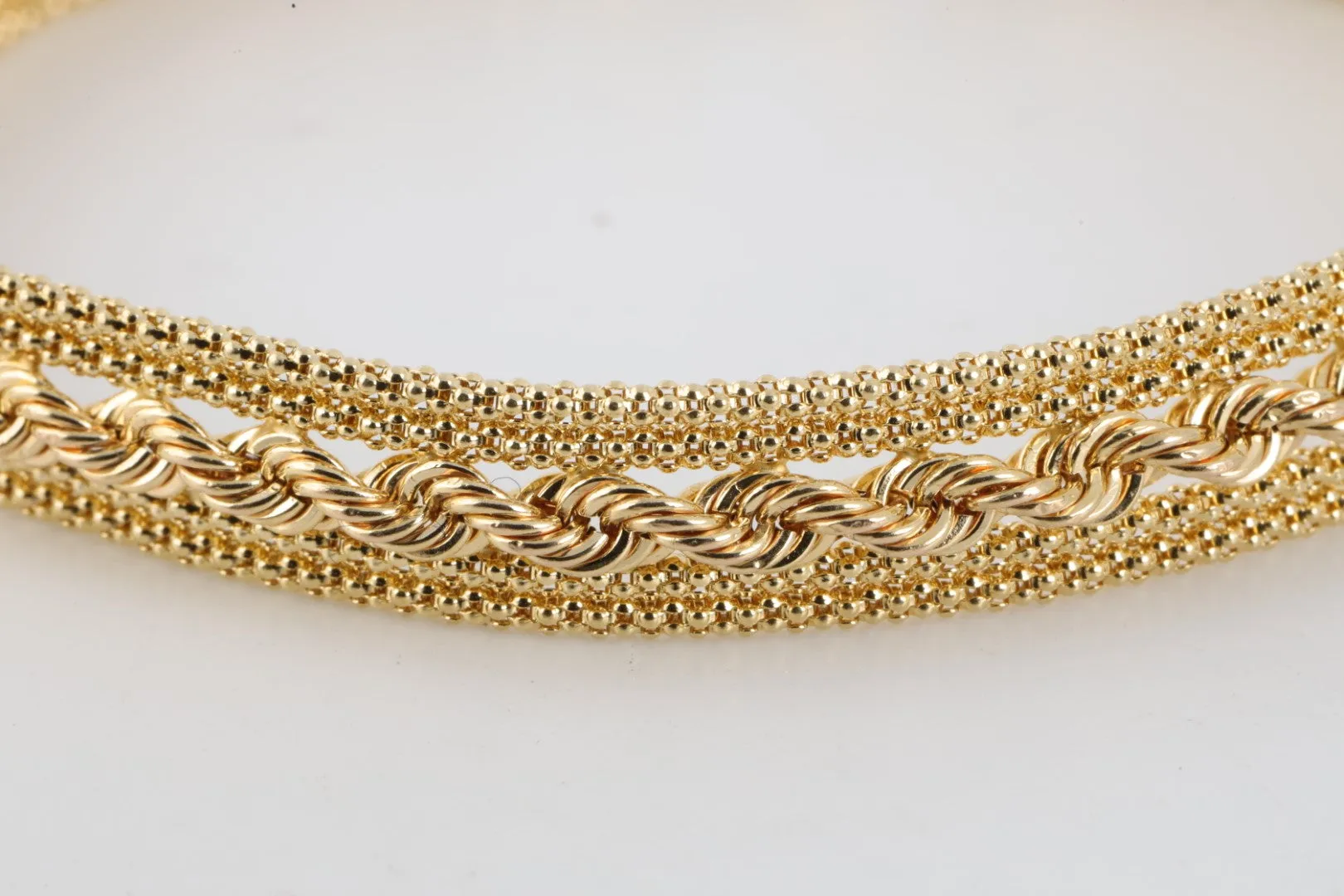 7.5" 14k Yellow Gold Bracelet (9.61g.)