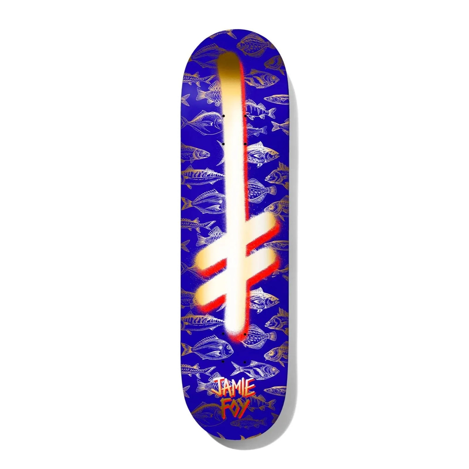 8.0" Foy Gang Logo Fishes Deck