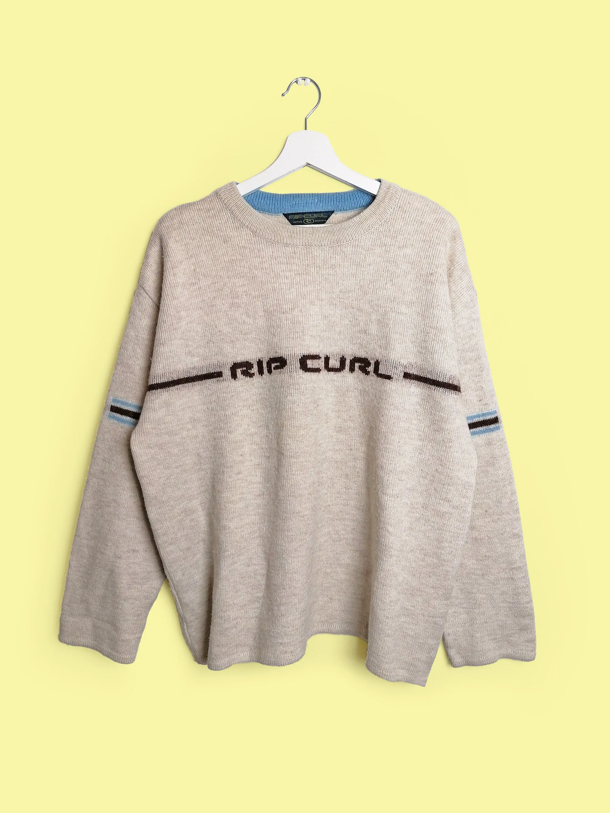 90's RIP CURL Wool Knit Ski Sweater - size L men