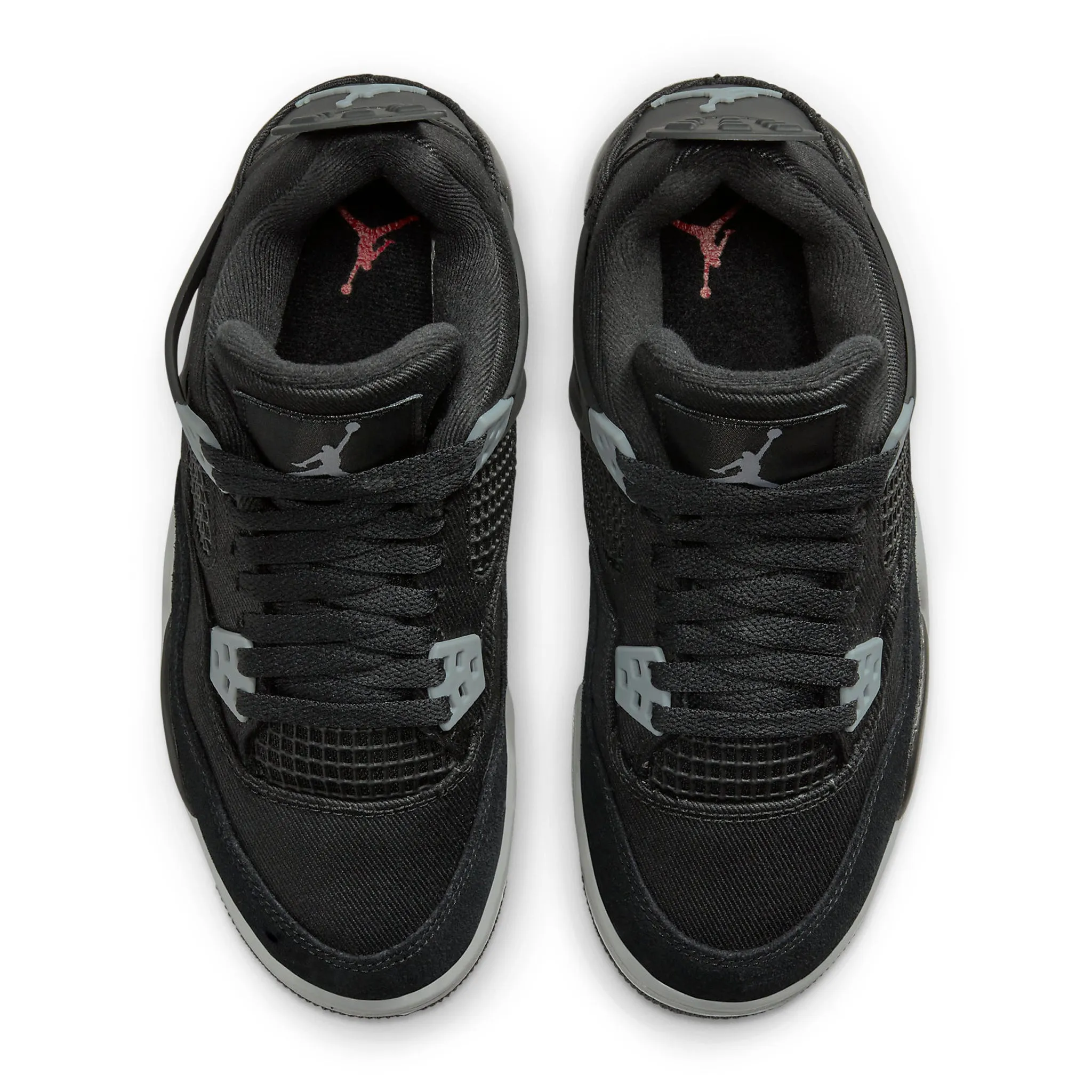 Air Jordan 4 Retro Black Canvas (GS)