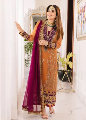 AJSM-38 - Unstitched - Maahru, Noorie & Meerub Collection 2023