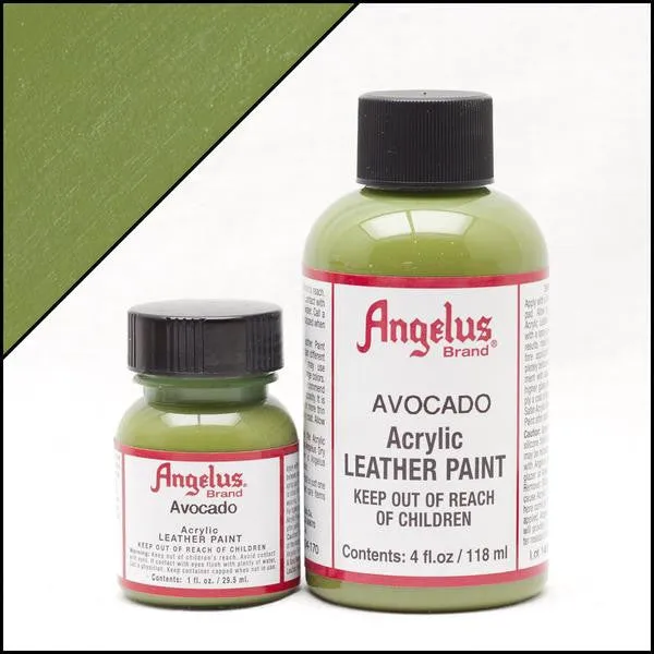 Angelus Leather Paint Avocado Green