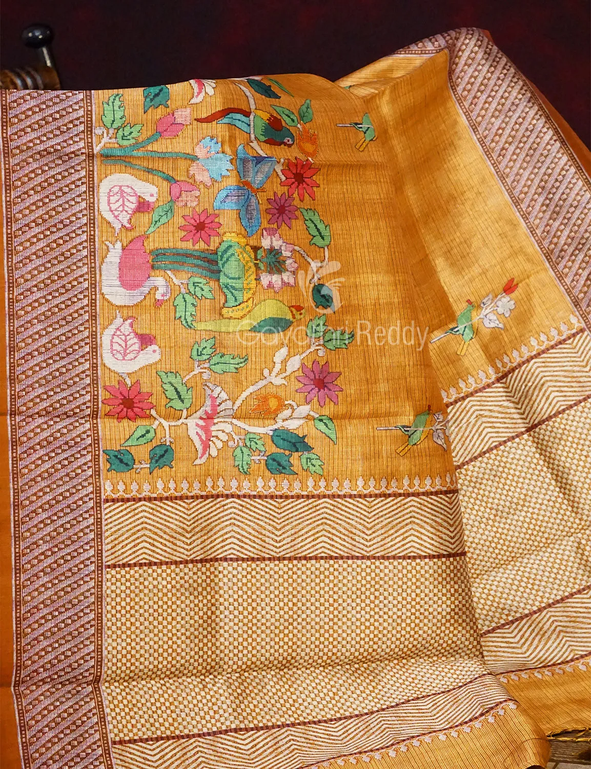 Art Silk Paithani Saree - ASP48