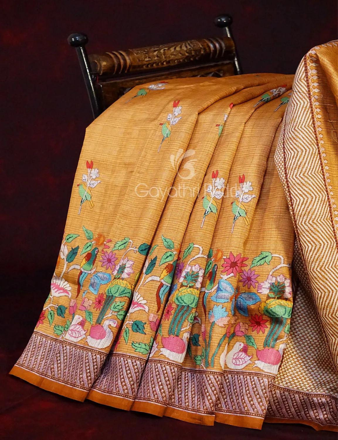 Art Silk Paithani Saree - ASP48