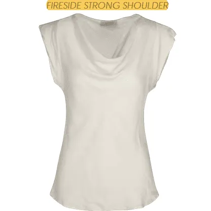 Astrid Italy Fireside Strong Top in Off White