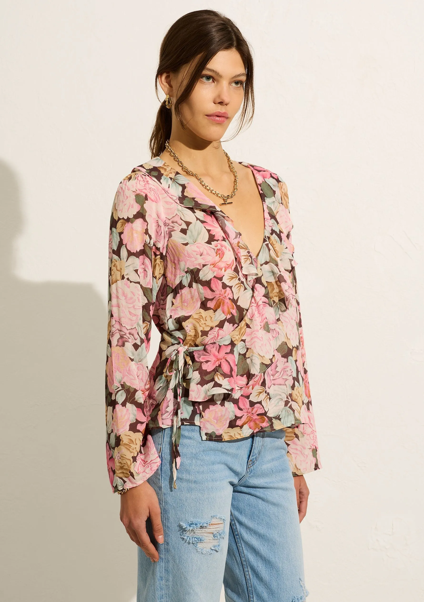 Auguste | Elda Wrap Blouse