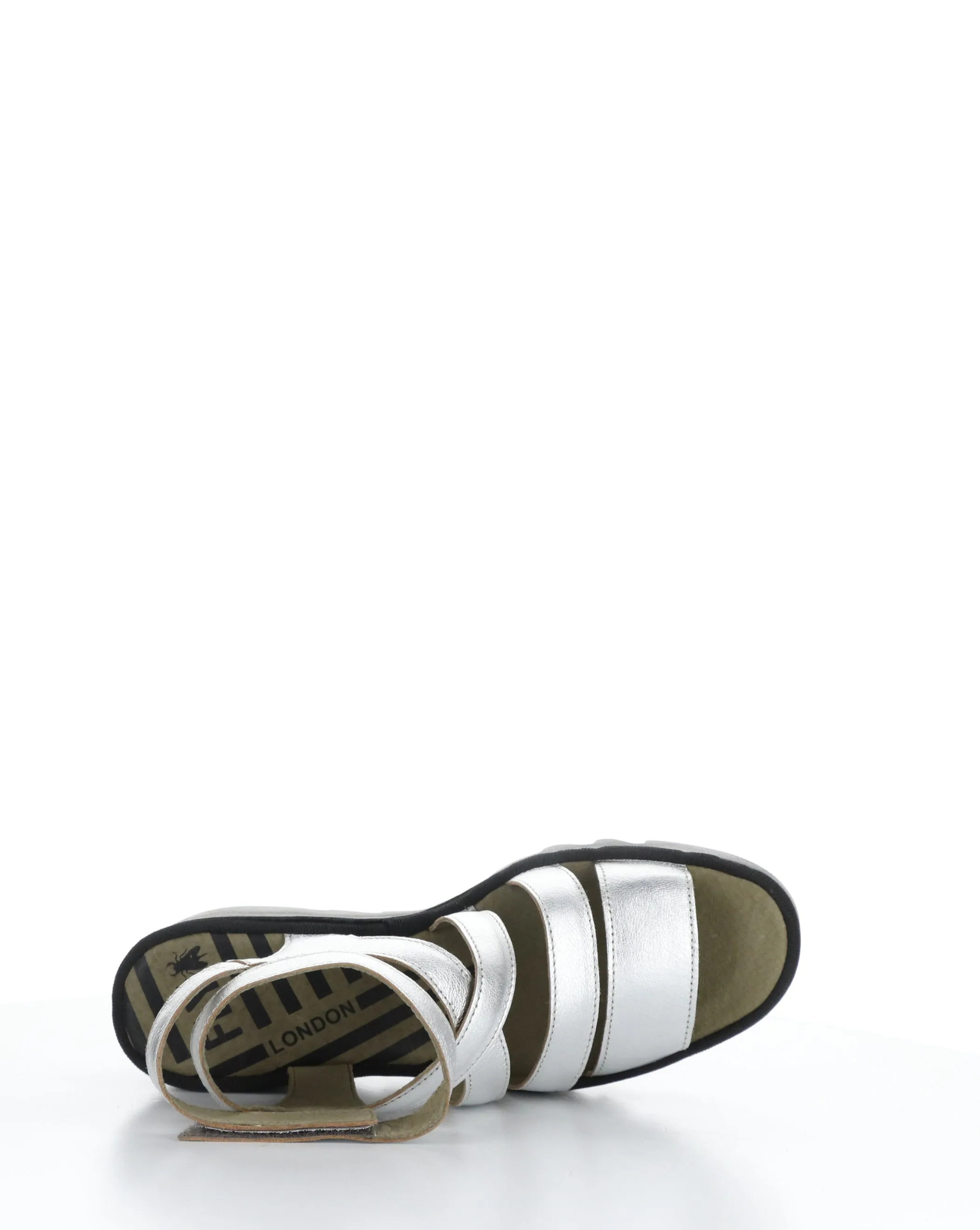 BAFY485FLY 000 SILVER Velcro Sandals