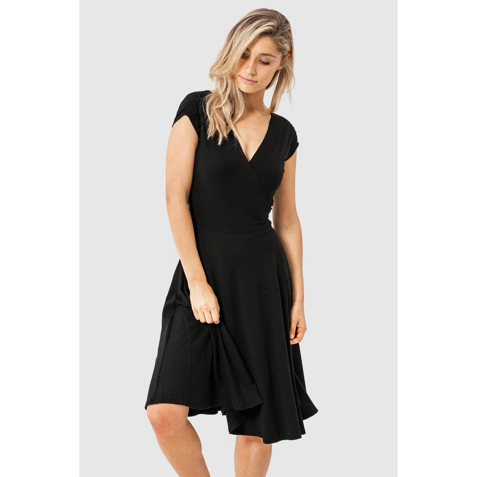 Bamboo Body Wrap Dress