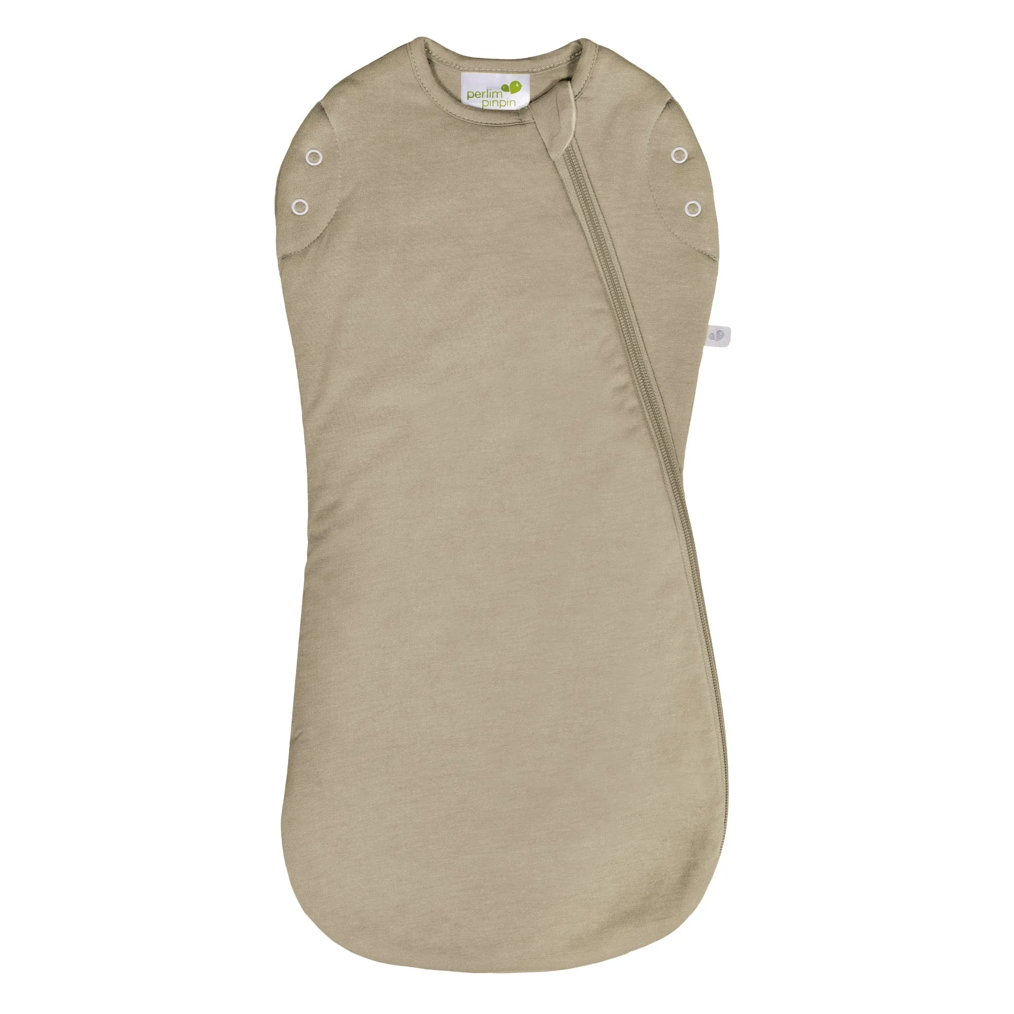 Bamboo newborn sleep sack - Taupe (1.0 tog)