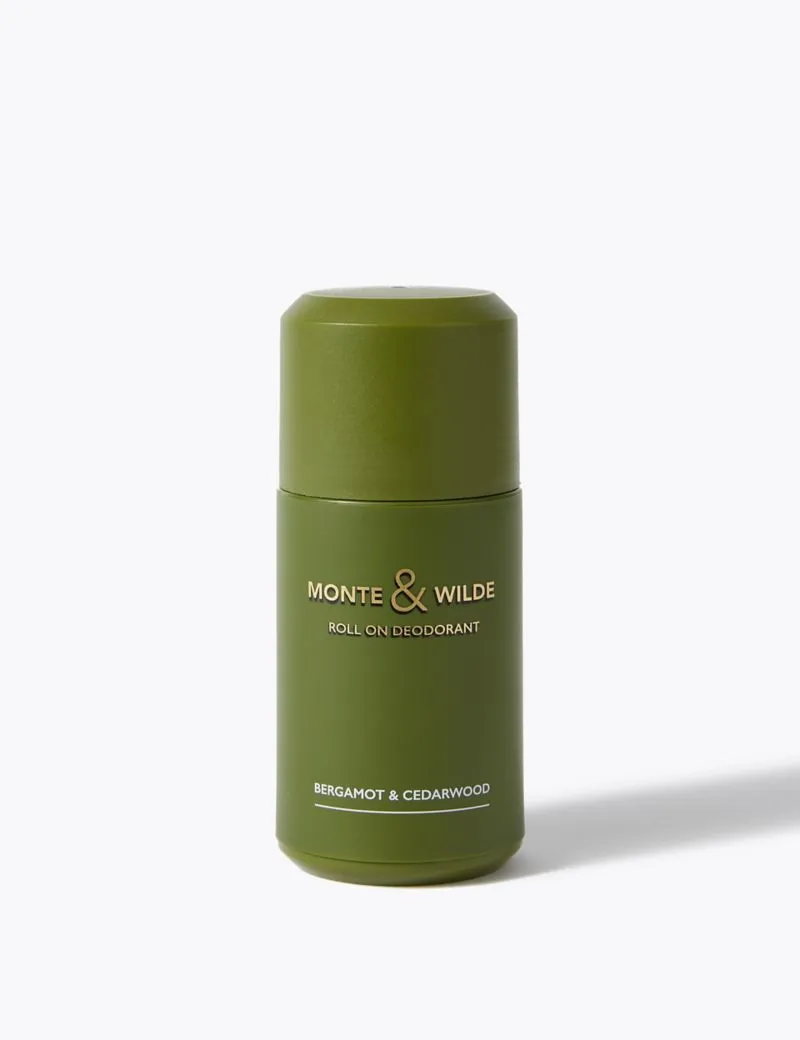 Bergamot & Cedarwood Roll on Deodorant 50ml