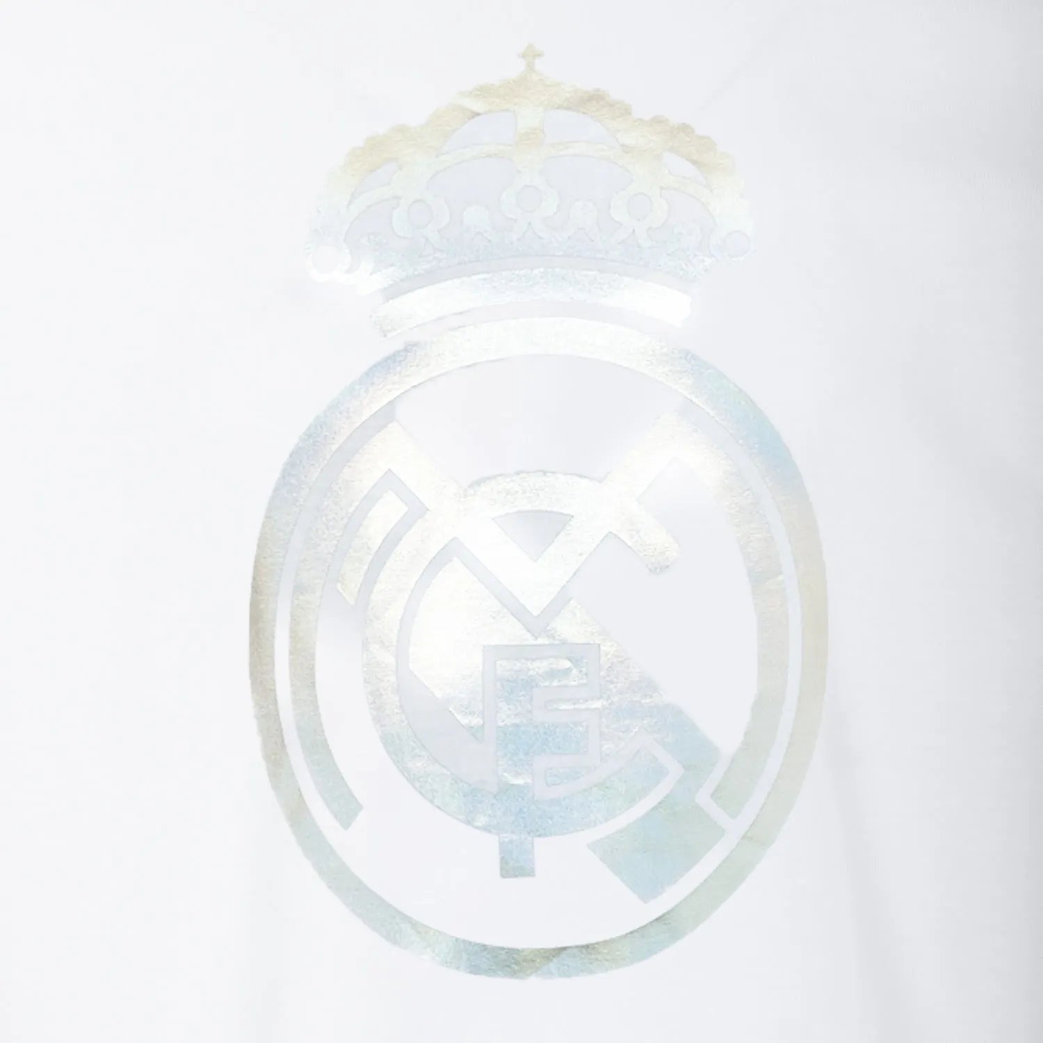 Bernabéu Neon Lights Camiseta Hombre Estampado Reflectante Blanco