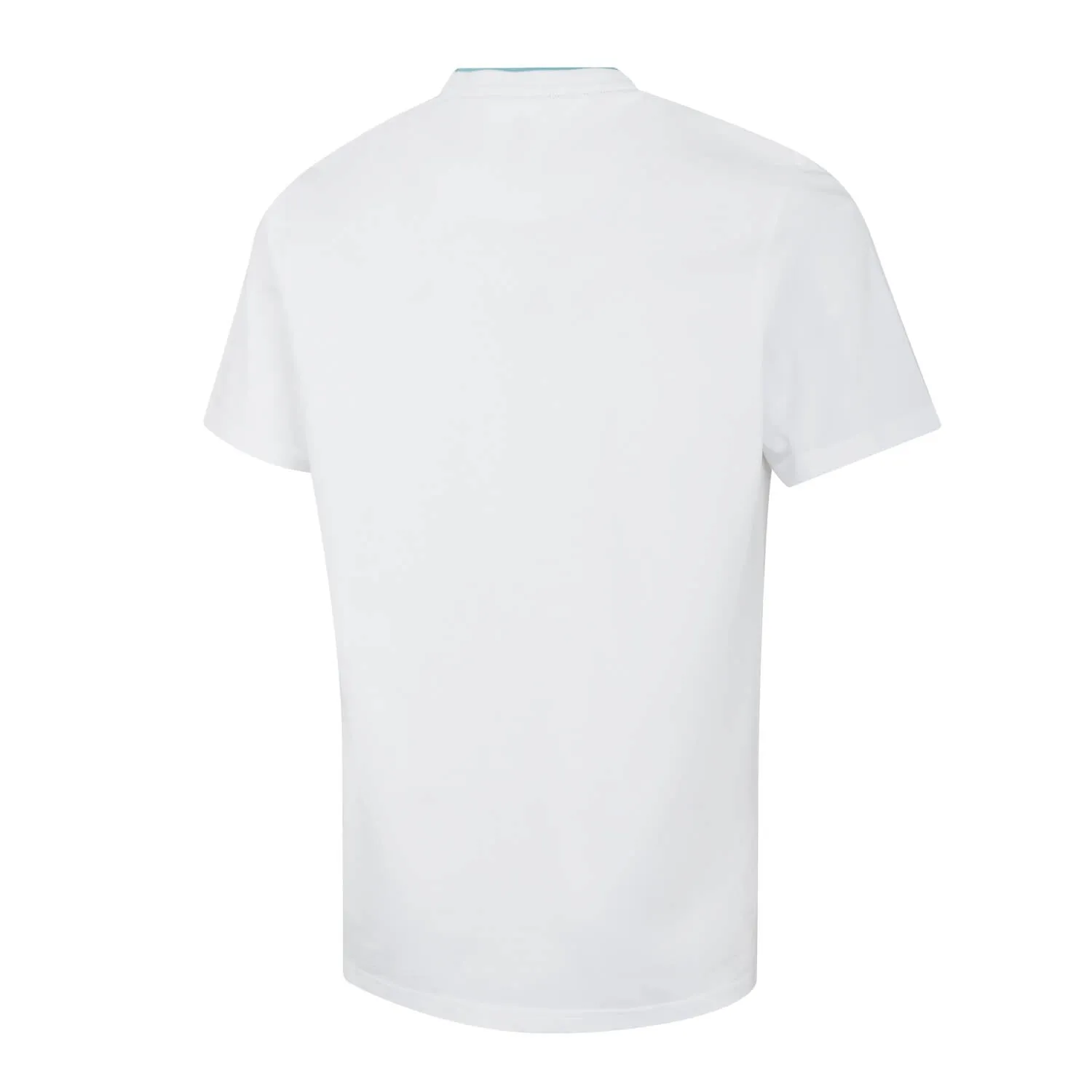 Bernabéu Neon Lights Camiseta Hombre Estampado Reflectante Blanco