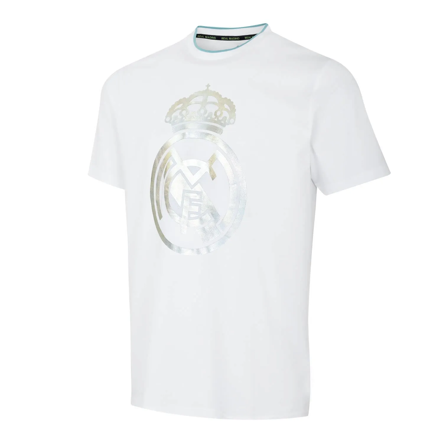 Bernabéu Neon Lights Camiseta Hombre Estampado Reflectante Blanco