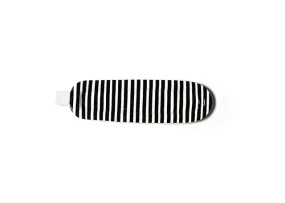 Black Stripe Mini Skinny Oval Platter Happy Everything