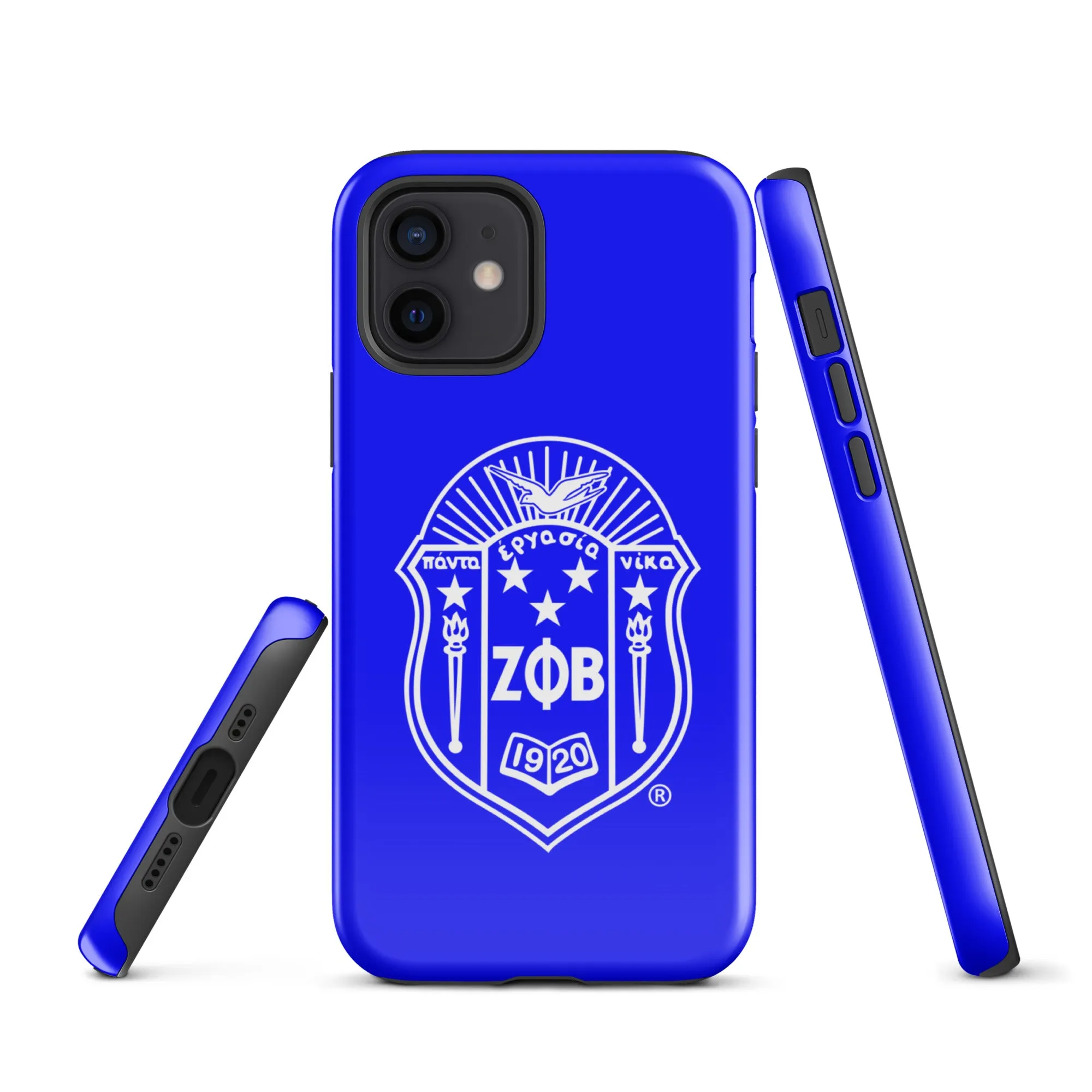 Blue Zeta Shield iPhone Case