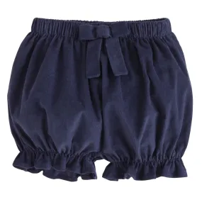 Bow Bloomers - Navy Corduroy