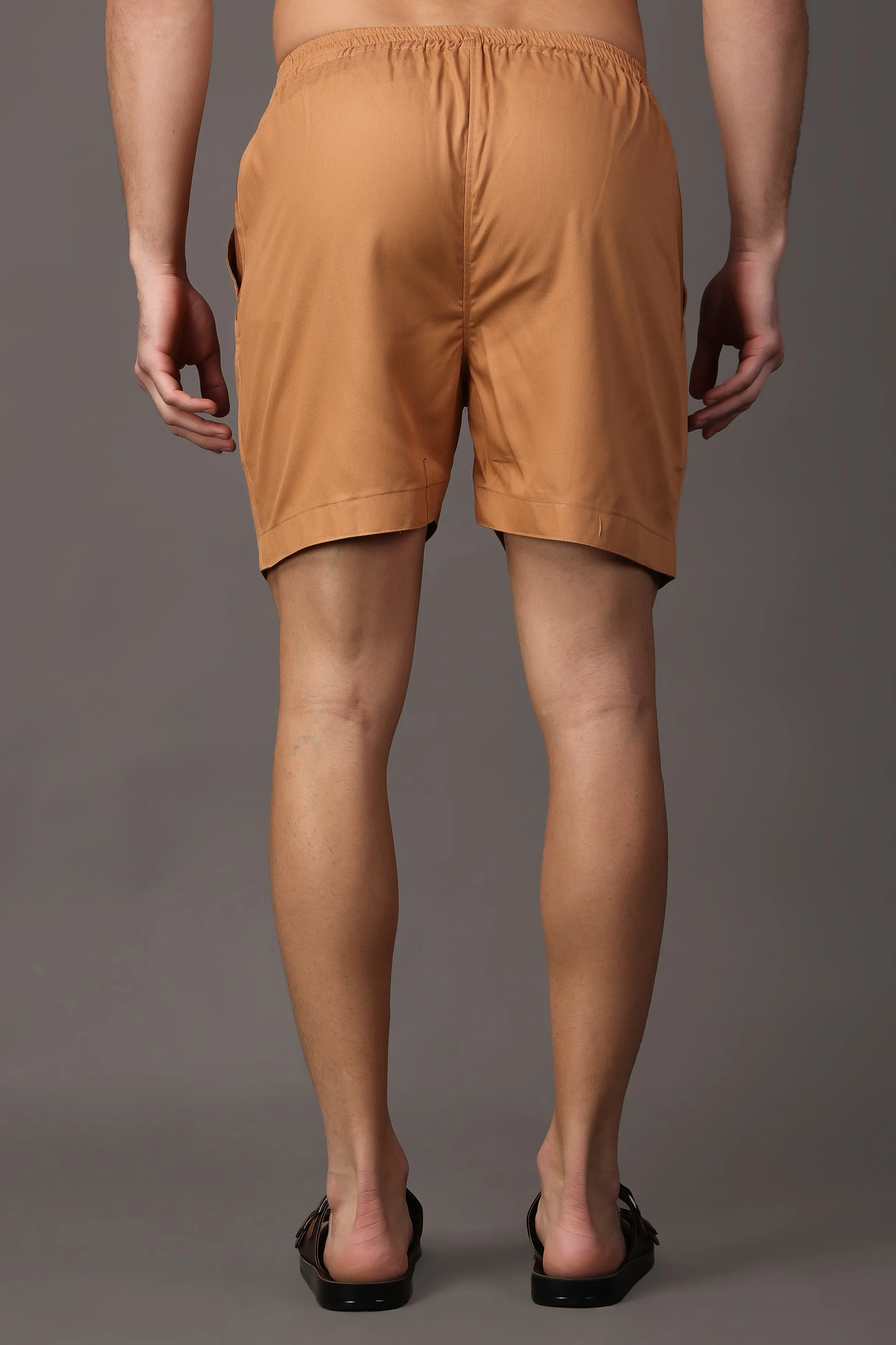 Bronze Brown Comfort Shorts