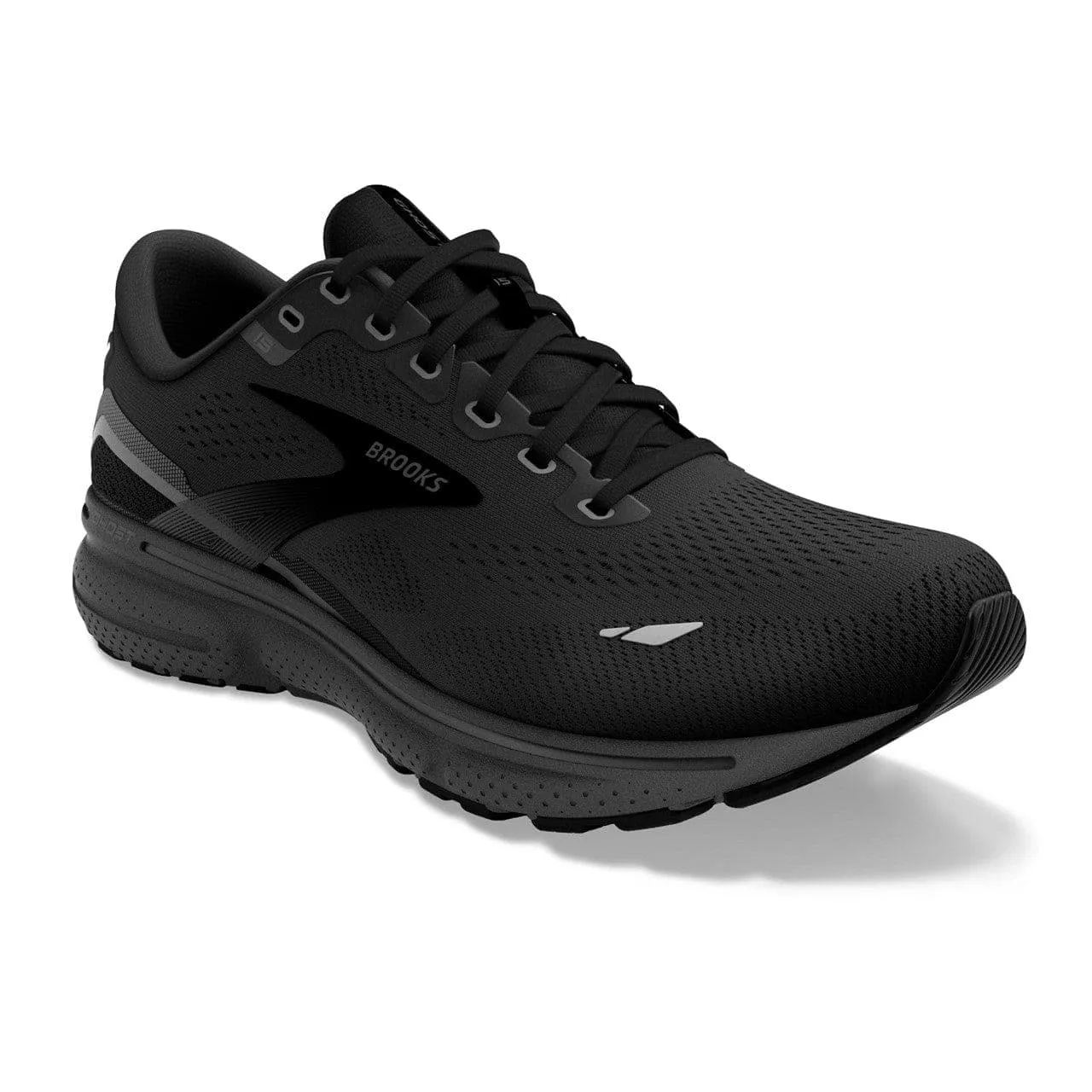 Brooks Ghost 15 (Mens) - Black/Black/Ebony