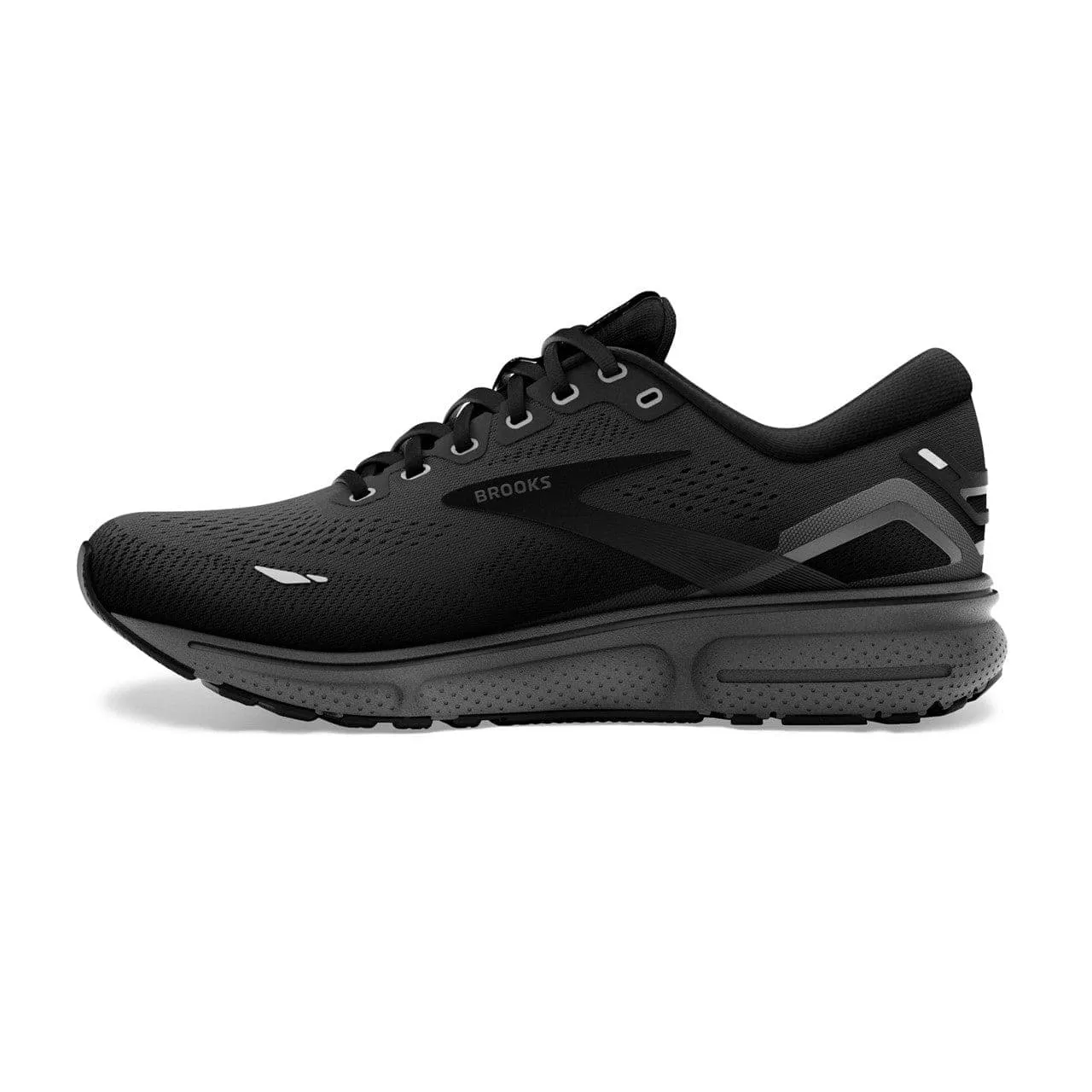 Brooks Ghost 15 (Mens) - Black/Black/Ebony