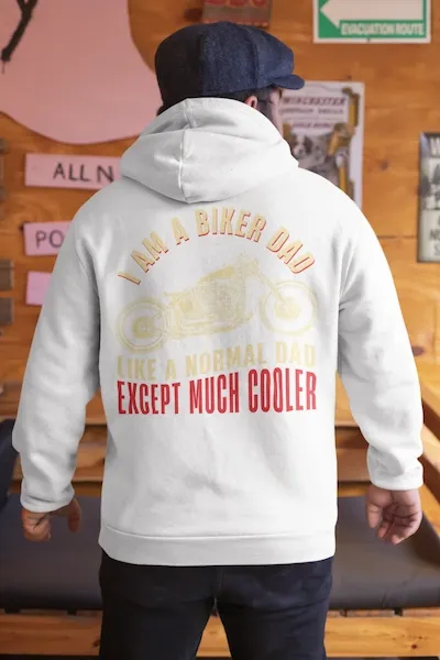 Bulldogs Classic Hoodie unisex Rückendruck/Biker Dad