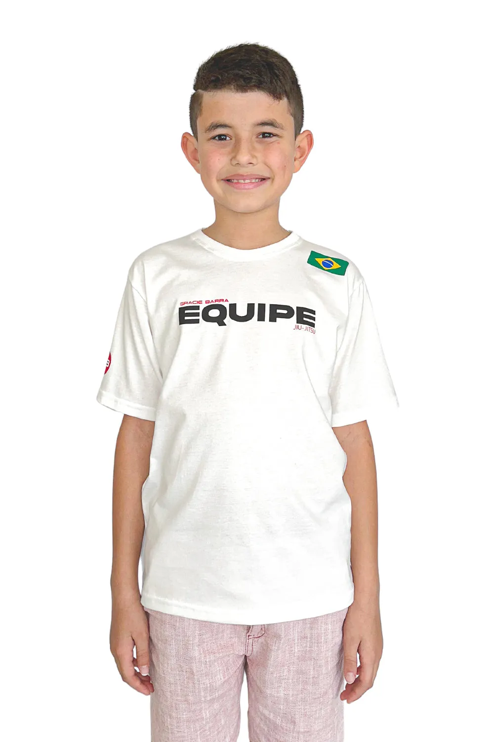 Camiseta Equipe Infantil - Branca