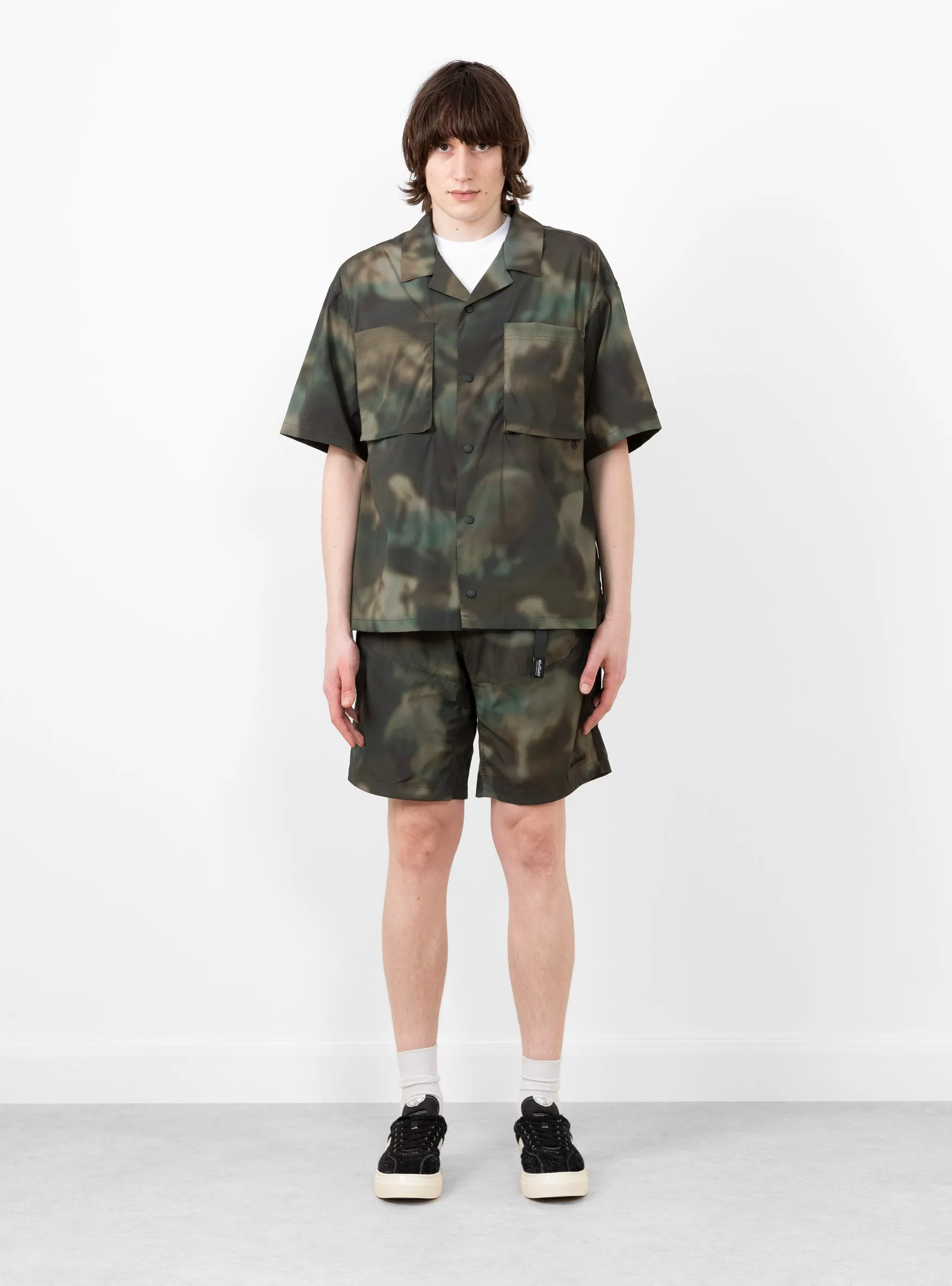 Camp Shorts Nature Mosaic Olive