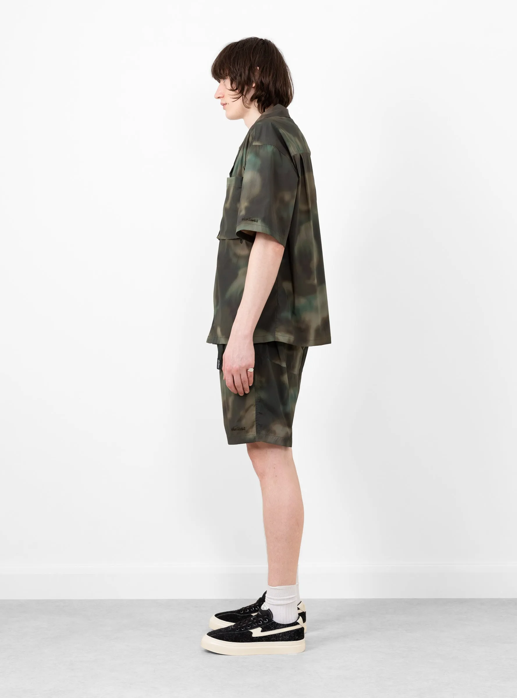 Camp Shorts Nature Mosaic Olive