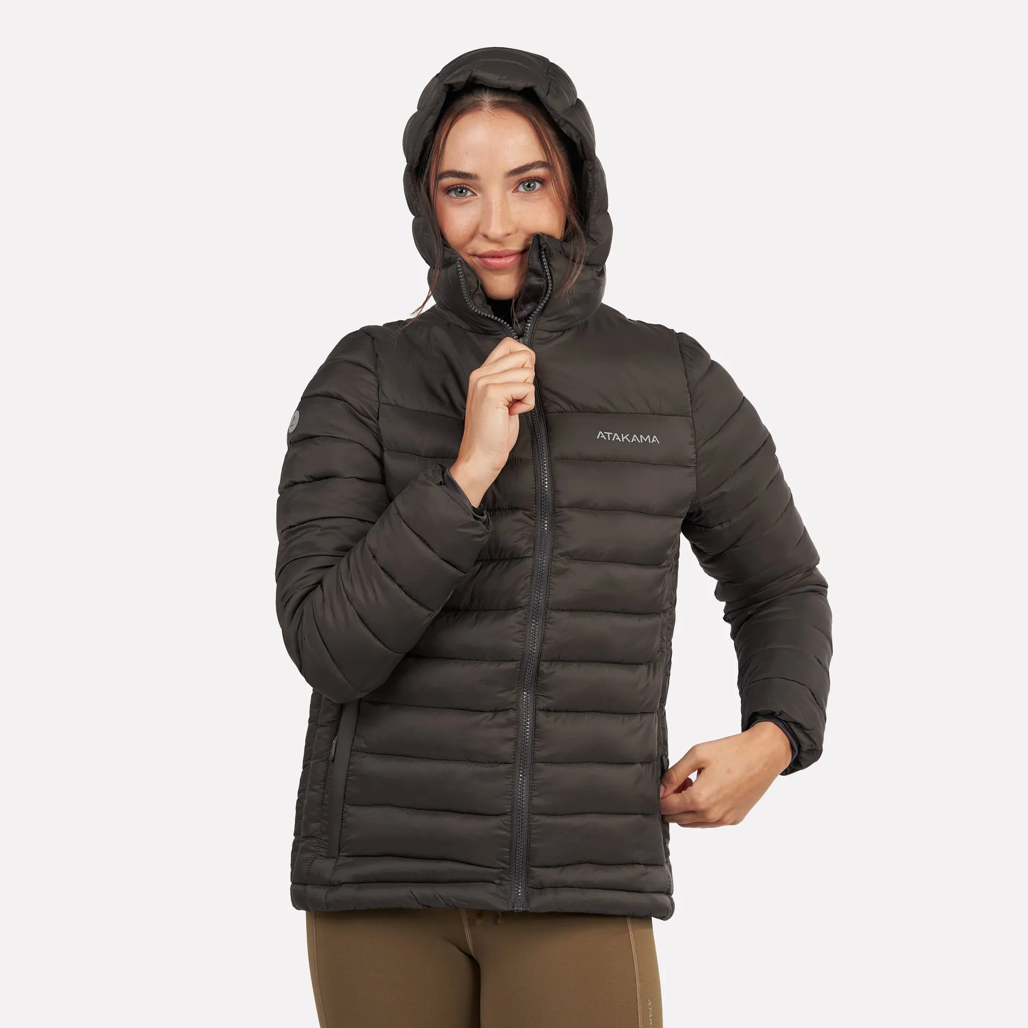 Chaqueta Parka térmica mujer hoodie Indómita