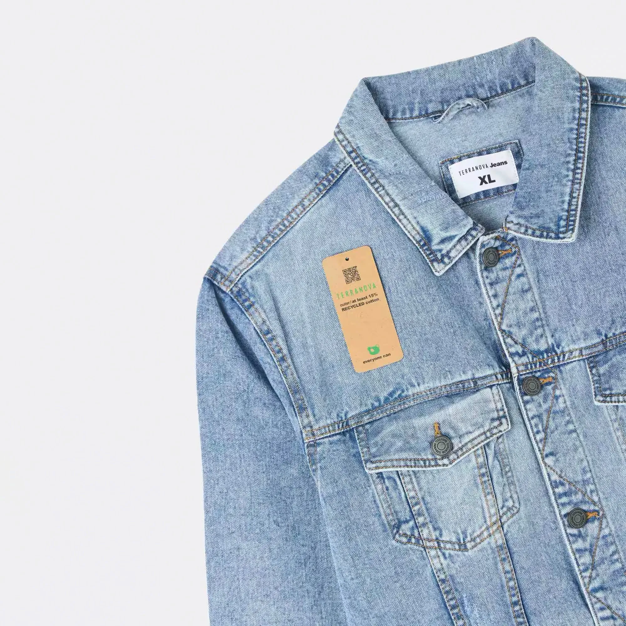 Classic Collar Denim Jacket