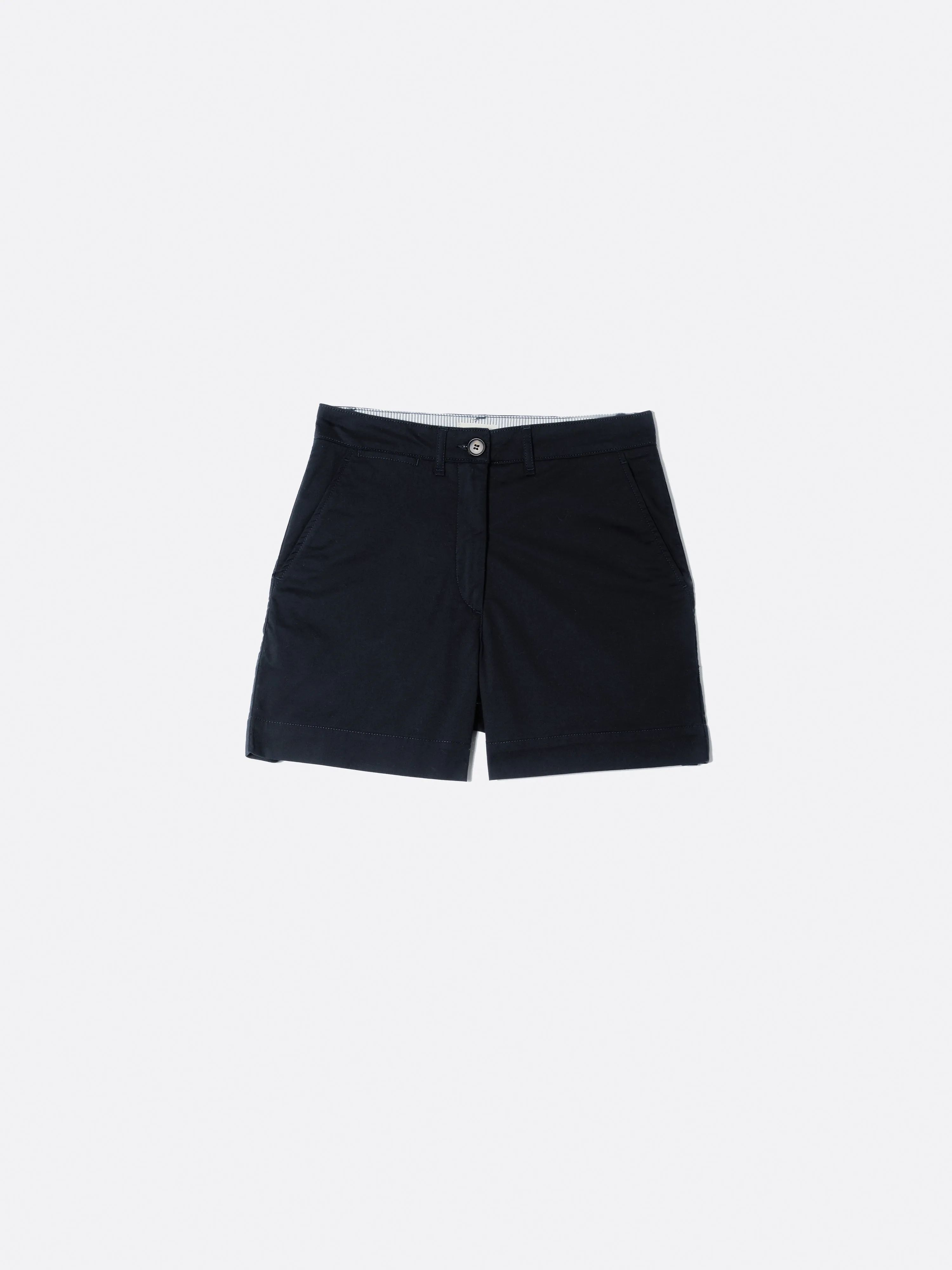 Cotton Chino Short | Navy