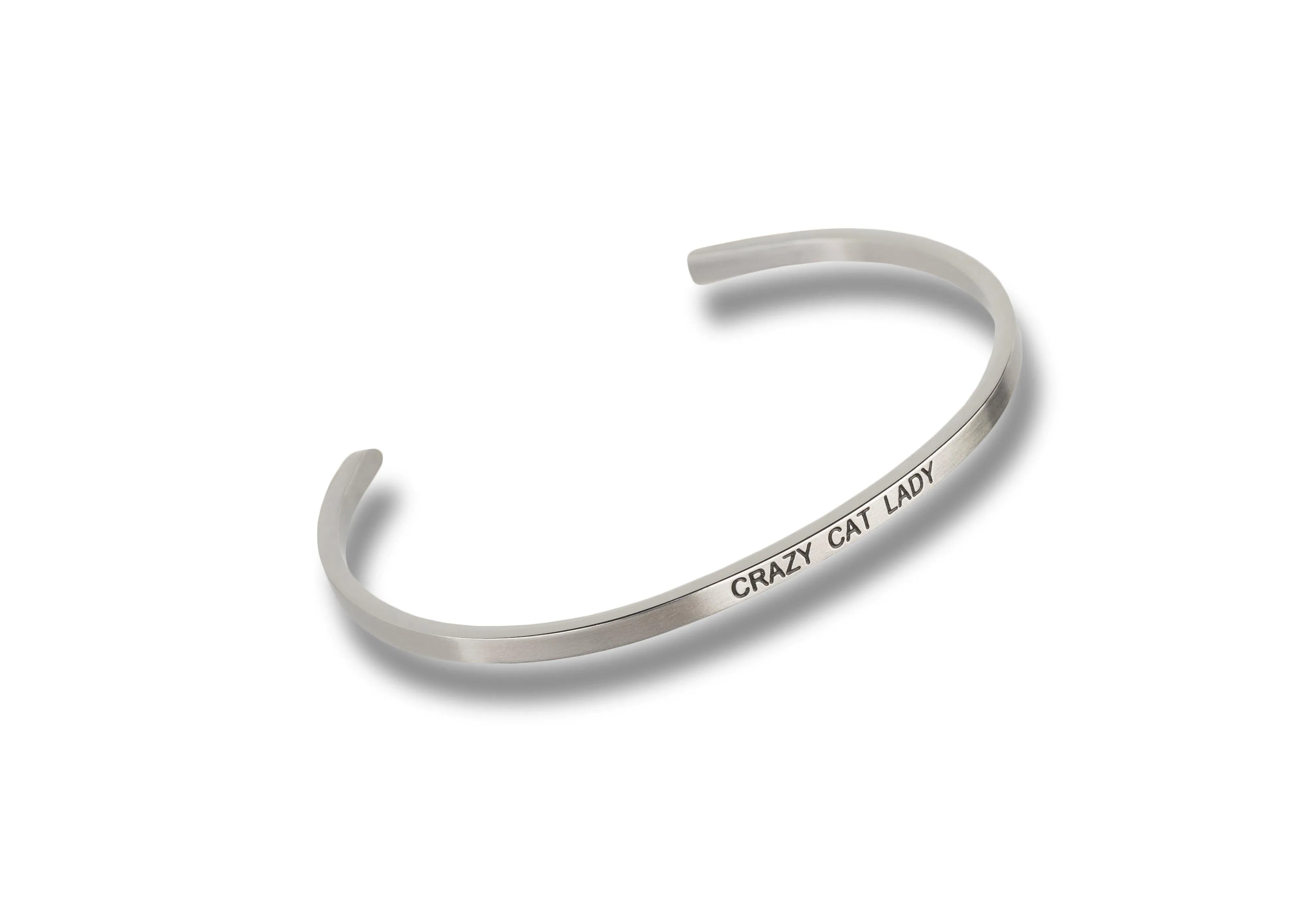 Crazy Cat Lady Stainless Steel Bracelet