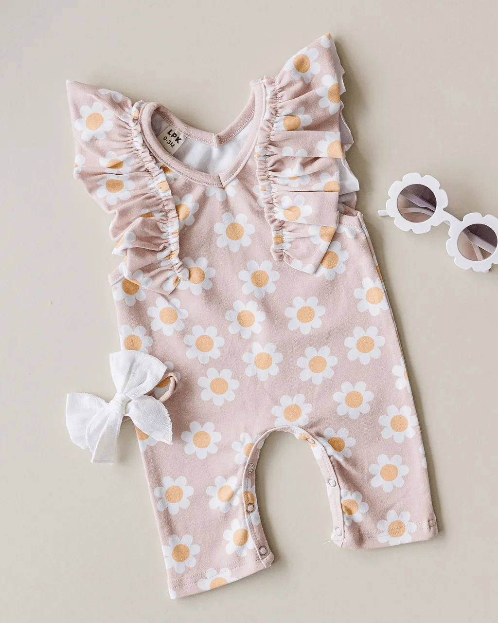 Daisy Flutter Jumpsuit | Pink