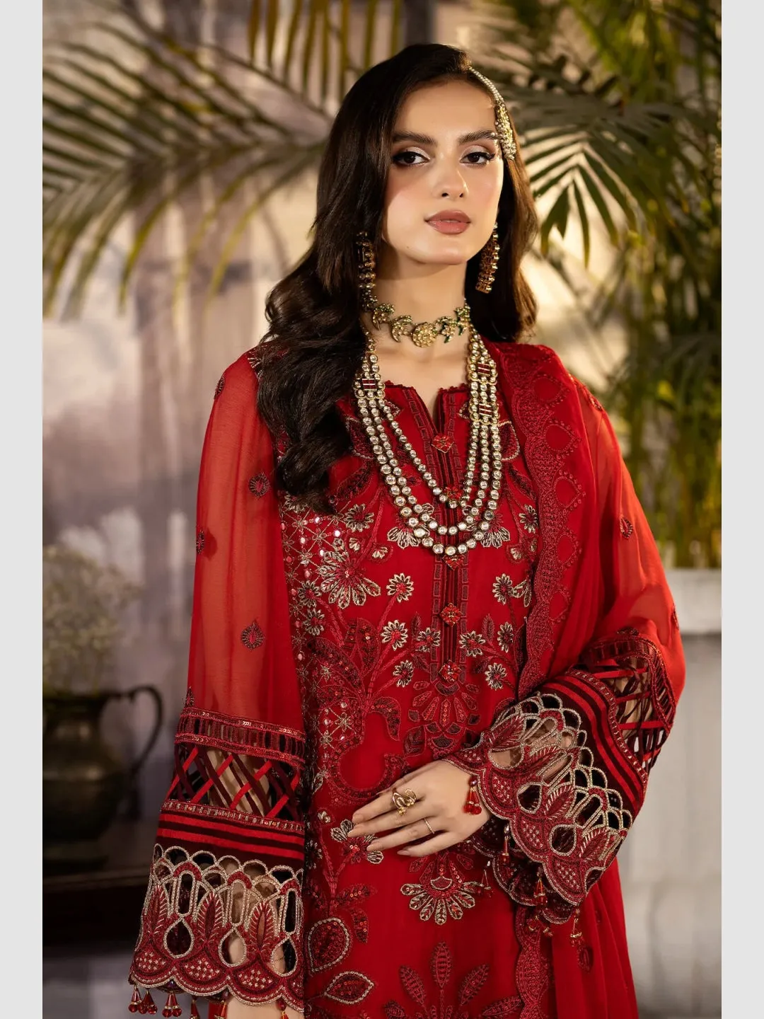 Deluxe Embroidered Chiffon