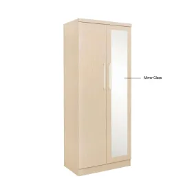 Devereau Mirror Open Door Wardrobe