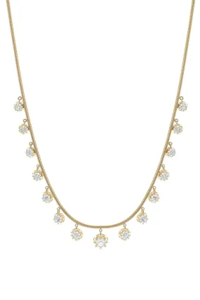 Diamond Fringe Necklace