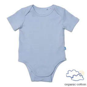 dusk blue organic cotton magnetic bodysuit