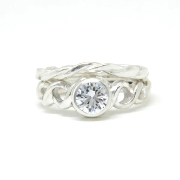 e. scott nuptials... The Organic Curved Wedding Ring