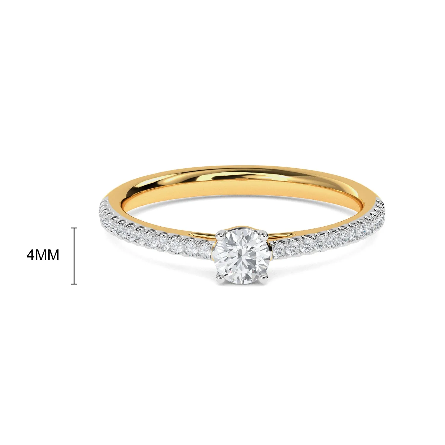 Elee Solitaire Ring